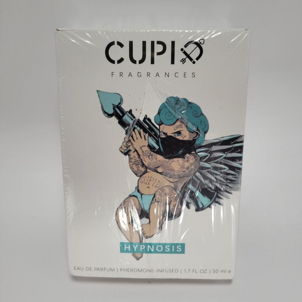 New CUPID Fragrances HYPNOSIS Pheromone-Infused Cologne Spray 1.7 Oz for Men